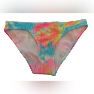 Xhilaration Pastel Tie-Dye Hipster Bikini Bottom Size XS NWT